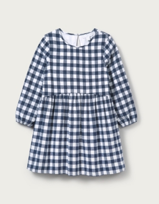 Check Flannel Dress (1-6yrs) | Girls' Clothing | The White Company US