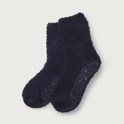 Childrens Blue Snuggle Socks