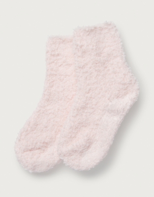 Childrens Pink Snuggle Socks