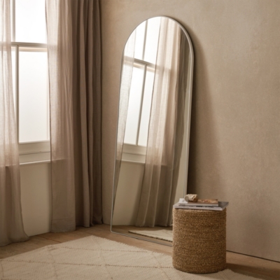 Chiltern Fine Metal Full Length Arch Mirror