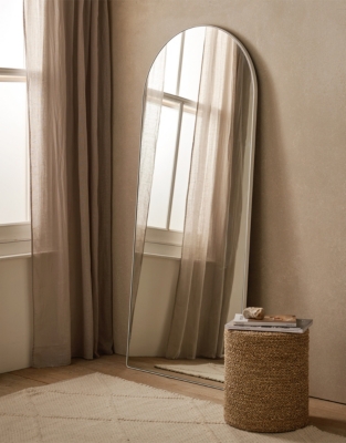 Chiltern Fine Metal Full Length Arch Mirror