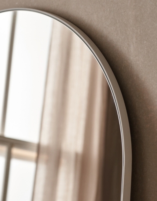 Chiltern Fine Metal Full Length Arch Mirror