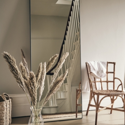 Chiltern Fine Metal Full Length Mirror Mirrors The White Company UK