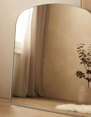 Chiltern Fine Metal Mantle Arch Mirror