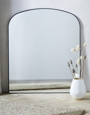 Chiltern Fine Metal Mantle Arch Mirror