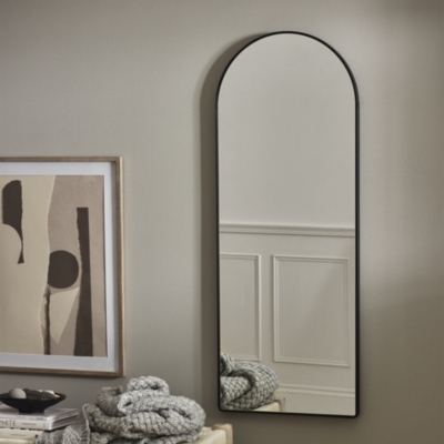 Chiltern Fine Metal Narrow Arch Mirror