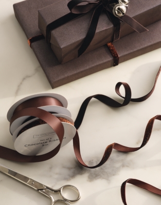 Chocolate Mixed Ribbons – Set of 3