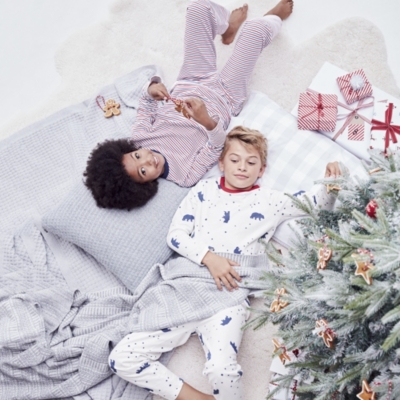 White company christmas cheap pjs