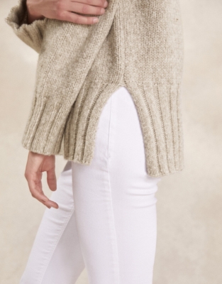 longline chunky jumper