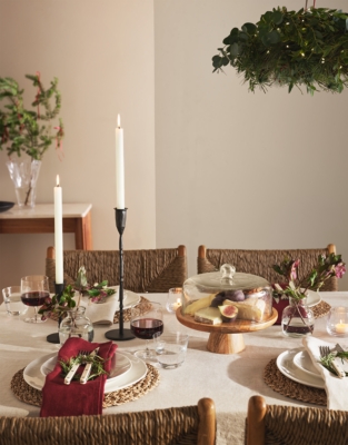 Claret Pure Linen Napkins – Set of 4