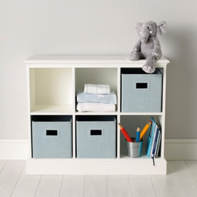 Classic 6 Cube Storage Unit Bedroom Furniture The White Company UK