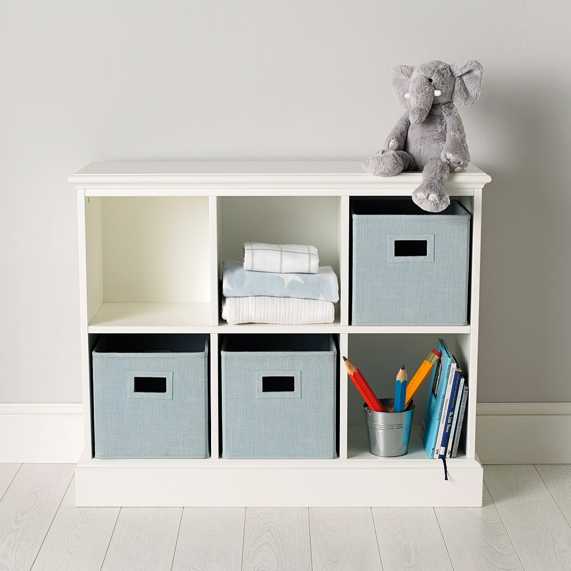 Classic 6 Cube Storage Unit | Bedroom Furniture | The White Company UK