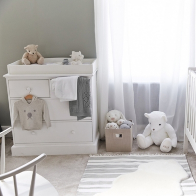 White company baby store furniture