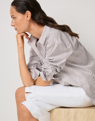 Classic Capri Trousers - White