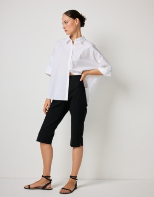 Classic Capri Trousers - Black