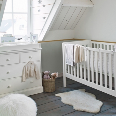 White company outlet nursery furniture