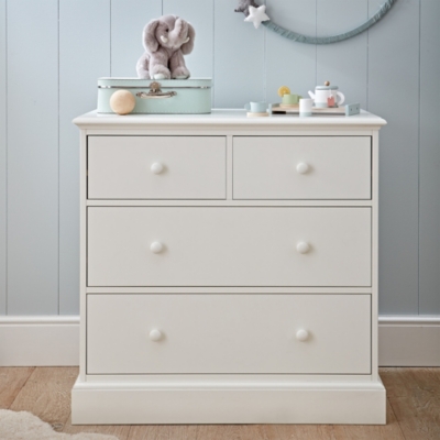 white company changing table