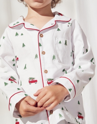 White company christmas online pjs