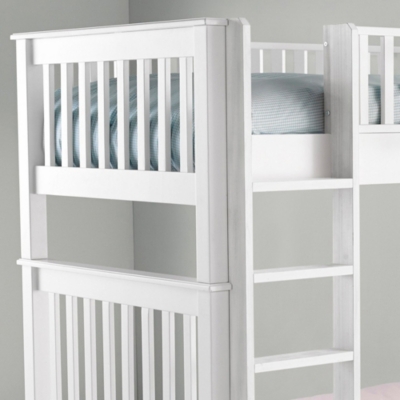 white company bunk beds