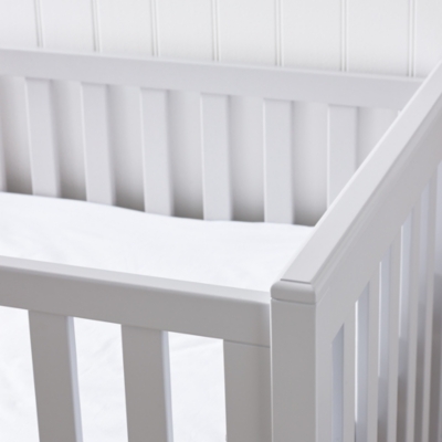 White company clearance classic cot bed