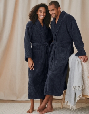 Short towelling dressing clearance gown