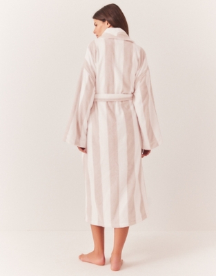 Classic Cotton Stripe Robe