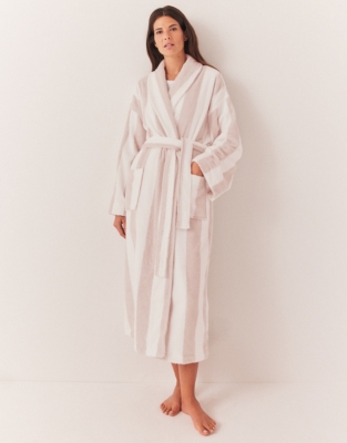 Classic Cotton Stripe Robe