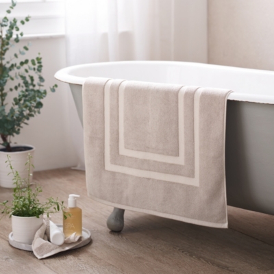 Classic Double Boarder Bath Mat