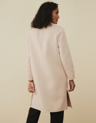 Classic DoubleFaced Wool Coat Clothing Sale The White Company UK