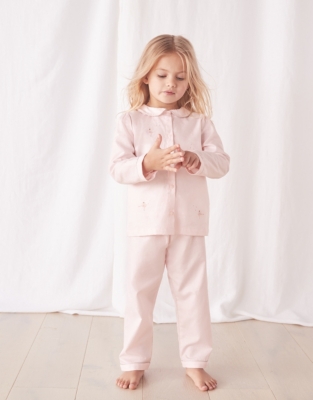 Classic Fit Embroidered Nutcracker Ballerina Pyjamas (112yrs) Baby