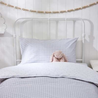Classic Gingham Pillowcases Children's Home Sale The White Company UK