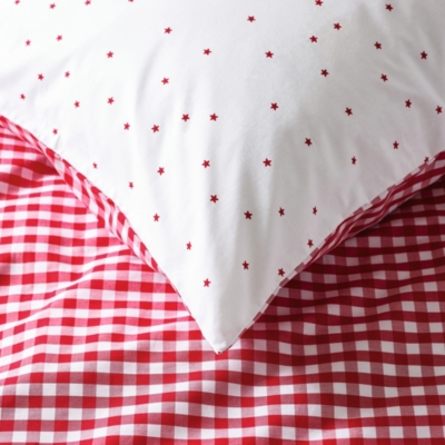 Classic Gingham Pillowcases Children's Bed Linen The White Company UK