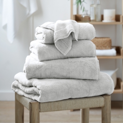 Turkish Cotton Bath Towel Set - White | The Company Store