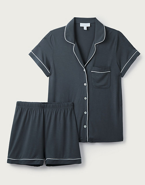 Classic Jersey Short Pyjama Set | Nightwear & Robes Sale | The White ...