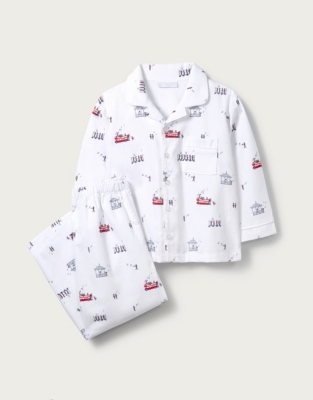 Classic London Pyjamas (112yrs) Baby & Children's Sale The White