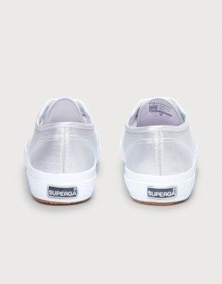 White company superga sales trainers