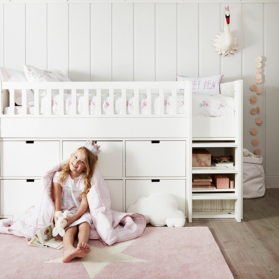 White company shop kids beds