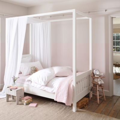 Classic Single Four Poster Bed Beds The White Company UK