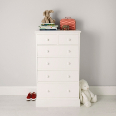 Classic Tallboy Chest Of Drawers Bedroom Furniture The White