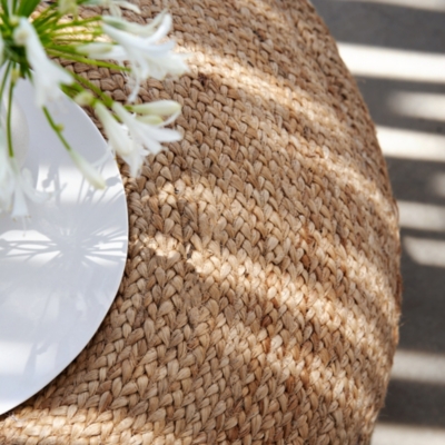 Clearance Jute Pouffe Home Accessories Sale The White Company UK