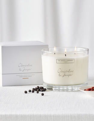 Clementine & Juniper Large Candle