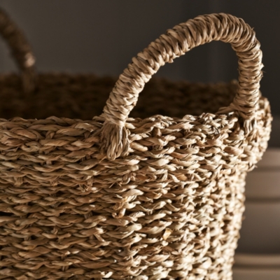 Cole Seagrass Baskets – Set of 2