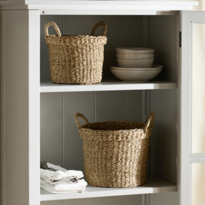 Cole Seagrass Baskets – Set of 2