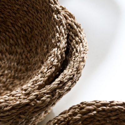 Cole Seagrass Baskets – Set of 3