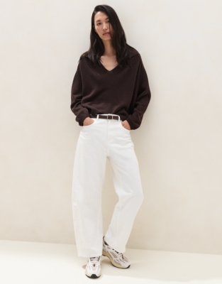 Collared Jumper with Cashmere