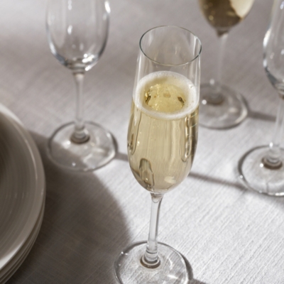 Compton Champagne Flutes – Set of 4 | Glassware | The White Company UK