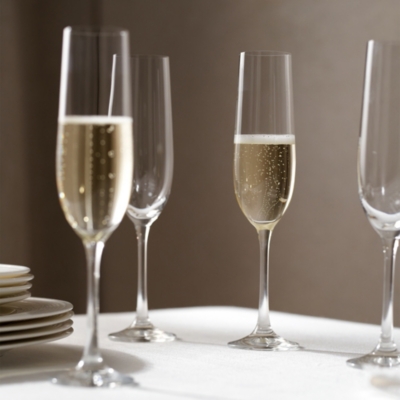 Compton Champagne Flutes – Set of 4