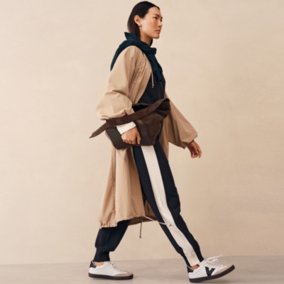 Contrast Panel Jogger with Cashmere