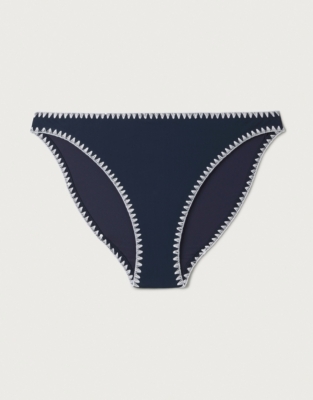 Contrast Stitch Bikini Briefs