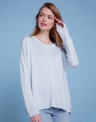 Contrast Stripe Jumper | Clothing Sale | The White Company UK